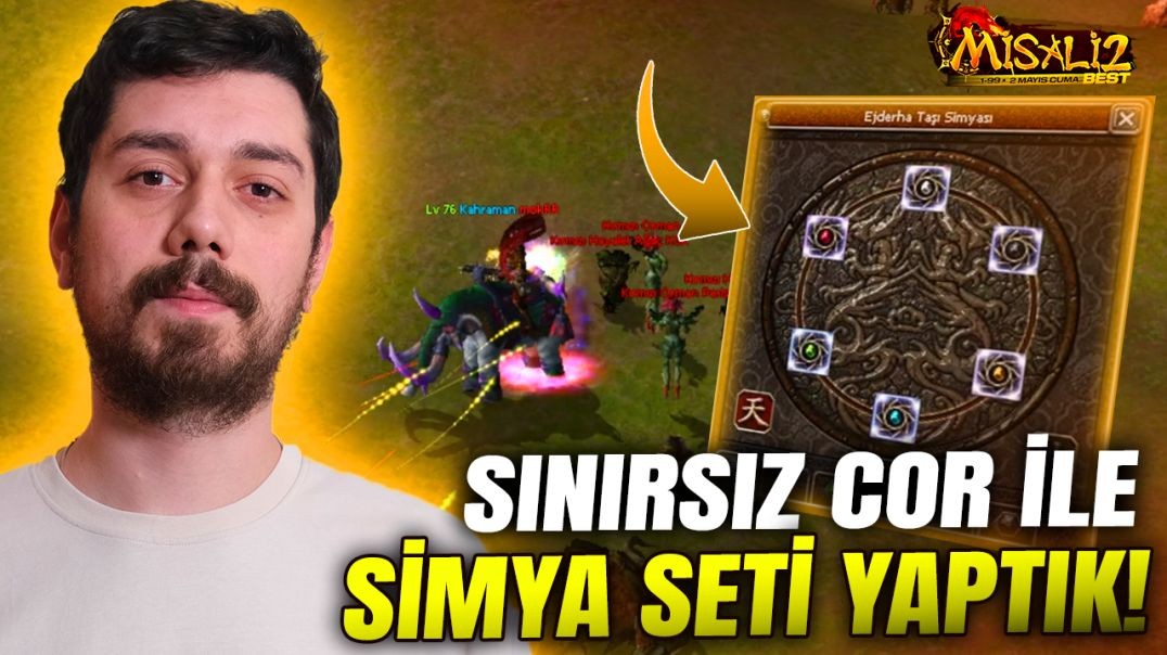 MİSALİ2'NİN İLK SİMYA SETİNİ TAMAMLIYORUZ! | Metin2 - Misali2