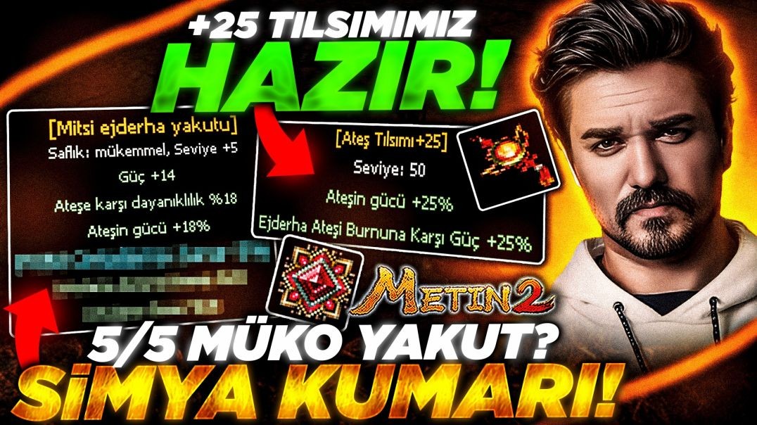 TILSIMIN VERDİĞİ MUAZZAM HASAR? MÜKO 5/5 YAKUT? 💥 #metin2 #metin2pvp #misali2