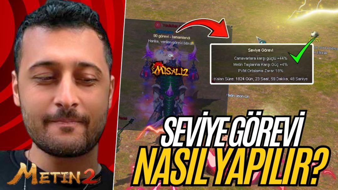LEVEL GÖREVİ NASIL YAPILMALI? #8 #metin2 #metin2pvp #misali2best #misali2