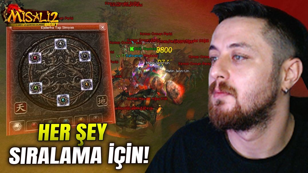 SIRALAMAYA SELAM! BİNLERCE LİRALIK MASRAF VE 500 COR FEDASI! | Metin2 - Misali2